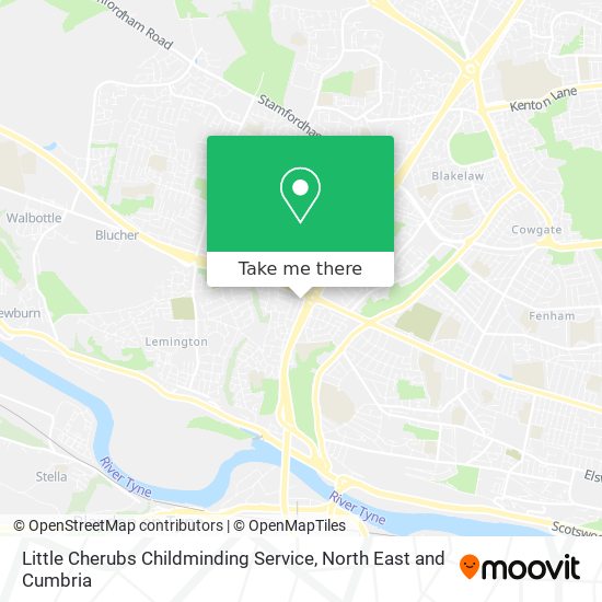 Little Cherubs Childminding Service map