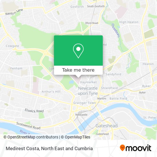Medirest Costa map