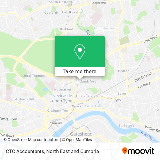 CTC Accountants map