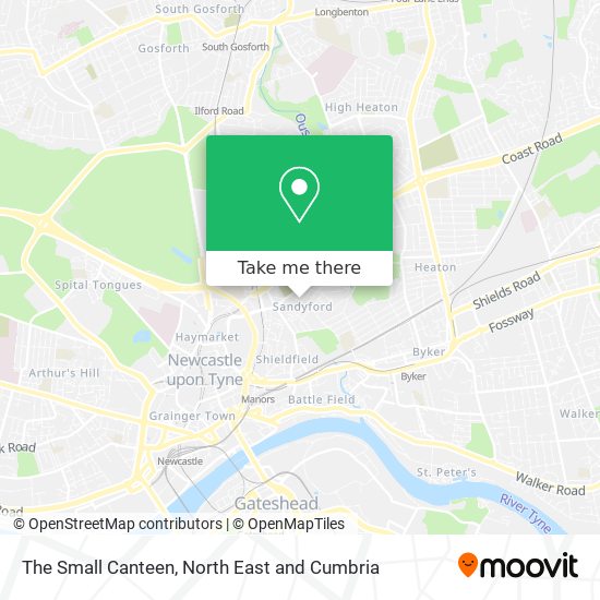 The Small Canteen map