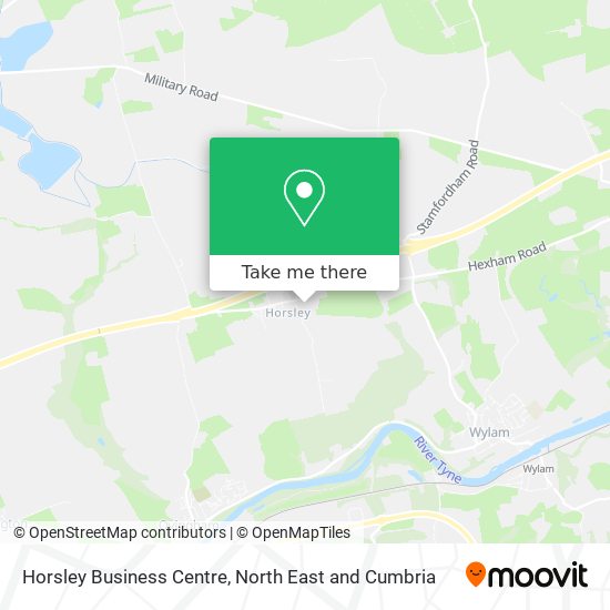 Horsley Business Centre map