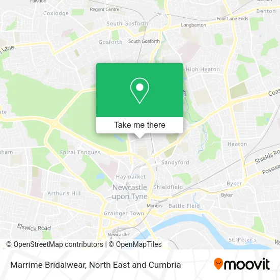 Marrime Bridalwear map
