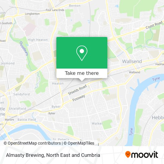 Almasty Brewing map