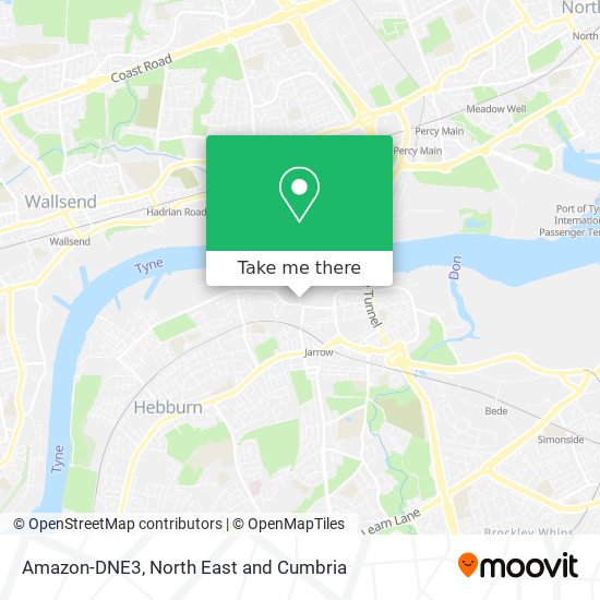 Amazon-DNE3 map