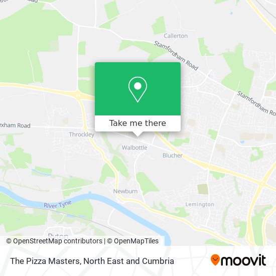 The Pizza Masters map