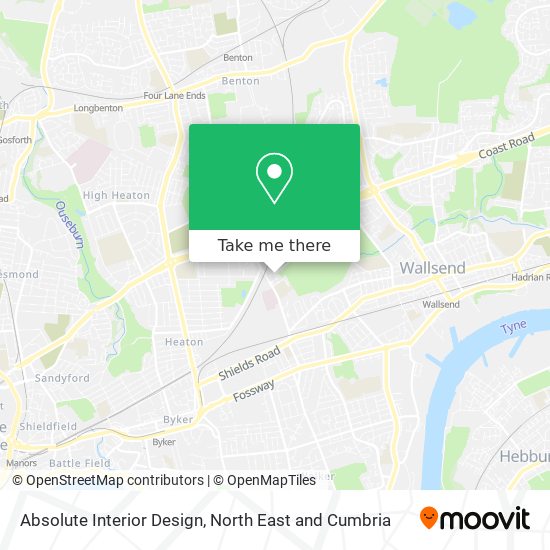 Absolute Interior Design map