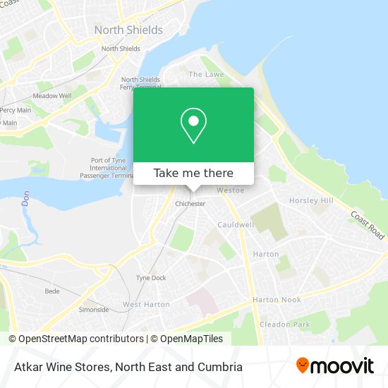 Atkar Wine Stores map