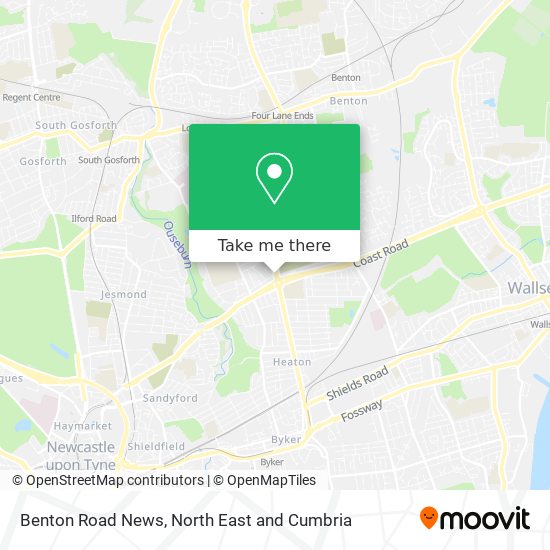 Benton Road News map