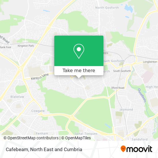 Cafebeam map