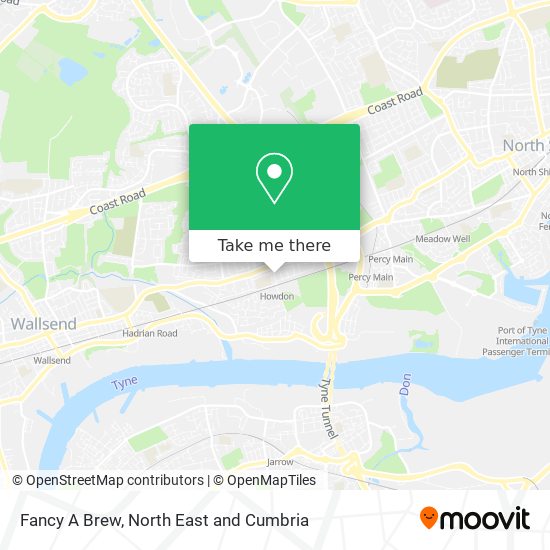 Fancy A Brew map