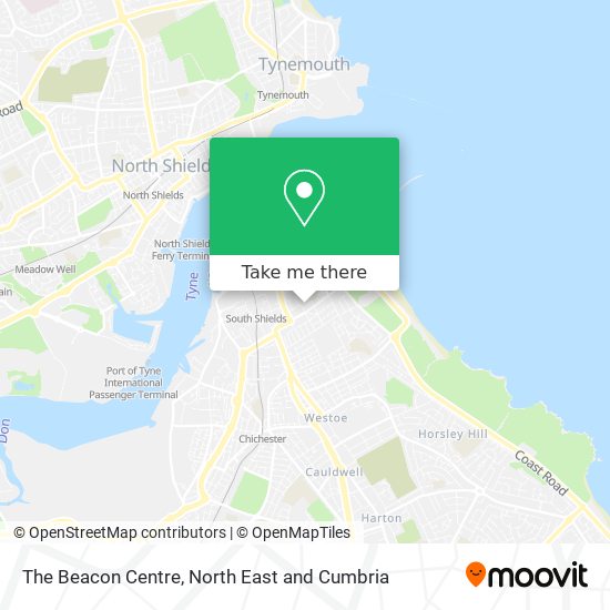 The Beacon Centre map