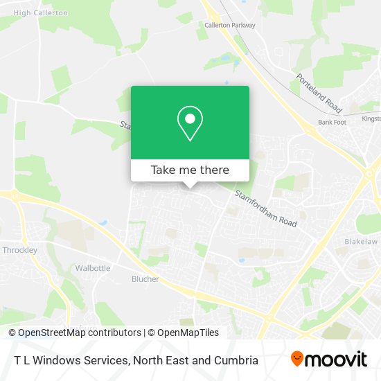 T L Windows Services map
