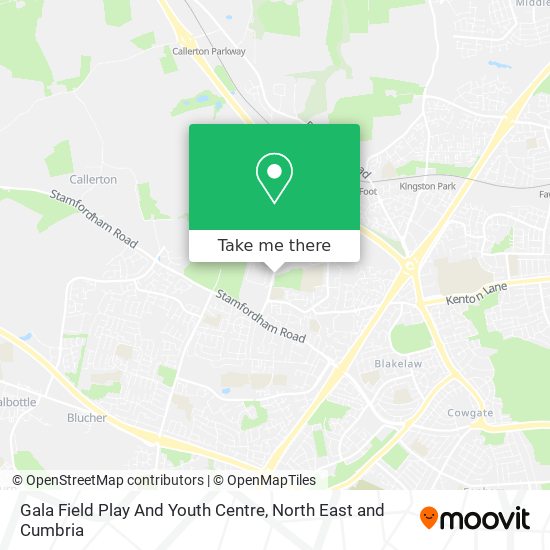 Gala Field Play And Youth Centre map