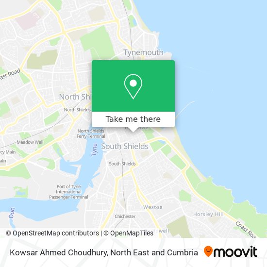 Kowsar Ahmed Choudhury map