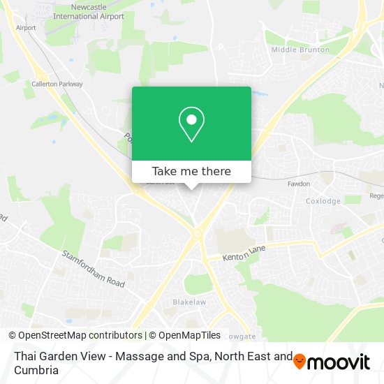 Thai Garden View - Massage and Spa map