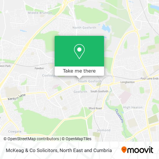 McKeag & Co Solicitors map