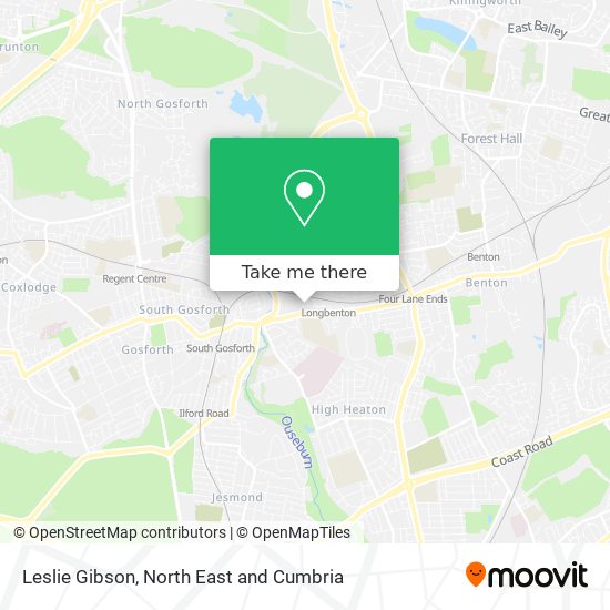 Leslie Gibson map