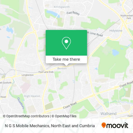 N G S Mobile Mechanics map
