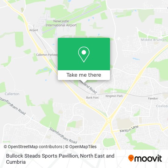 Bullock Steads Sports Pavillion map