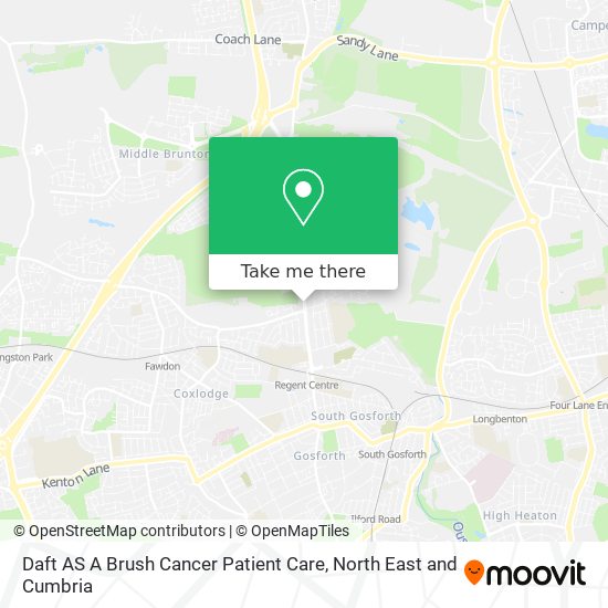 Daft AS A Brush Cancer Patient Care map