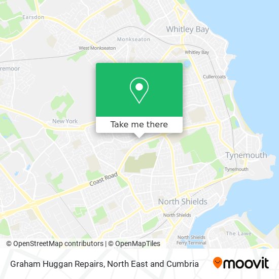 Graham Huggan Repairs map