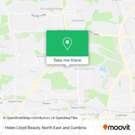 Helen Lloyd Beauty map