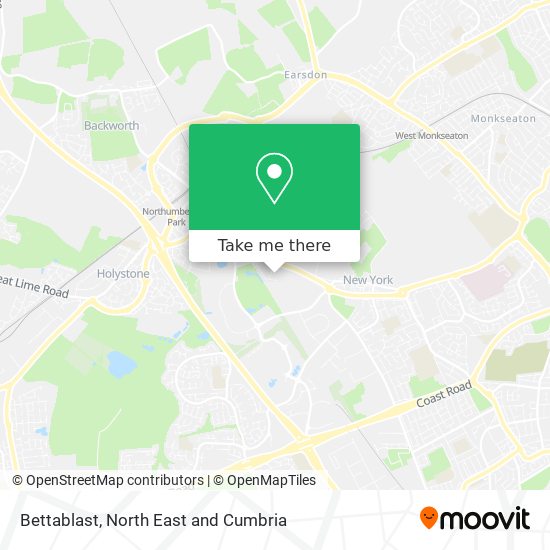 Bettablast map
