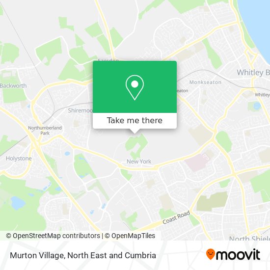 Murton Village map