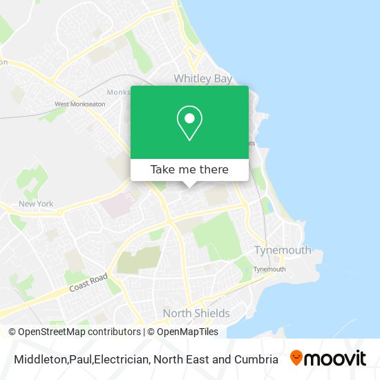 Middleton,Paul,Electrician map