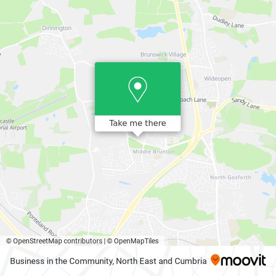 Business in the Community map