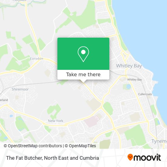 The Fat Butcher map