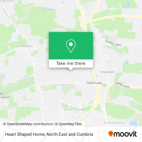 Heart Shaped Home map