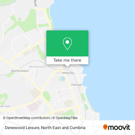 Denewood Leisure map