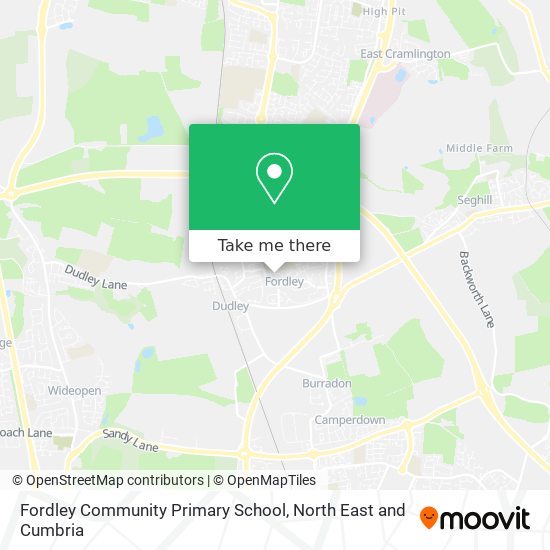 Fordley Community Primary School map