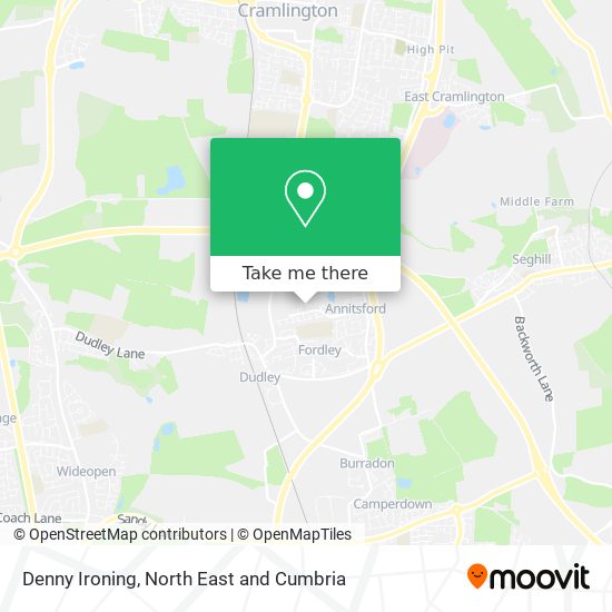 Denny Ironing map