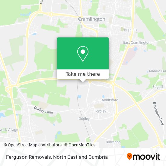 Ferguson Removals map