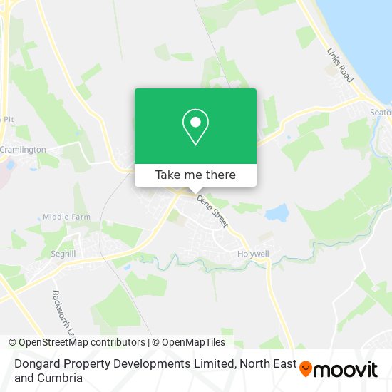 Dongard Property Developments Limited map