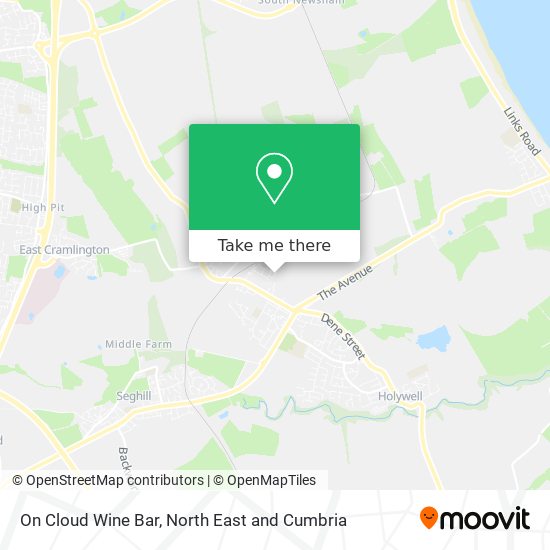 On Cloud Wine Bar map