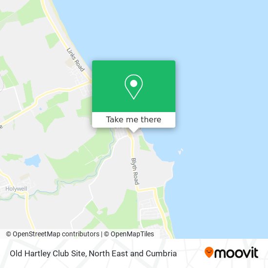 Old Hartley Club Site map
