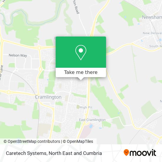 Caretech Systems map