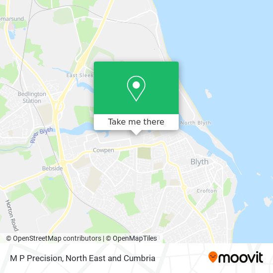 M P Precision map