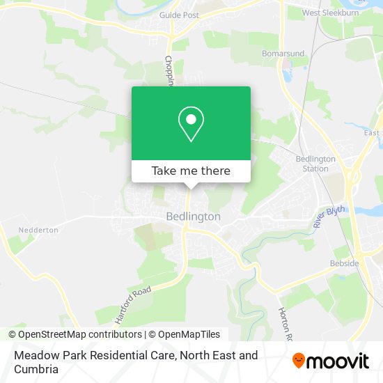 Meadow Park Residential Care map