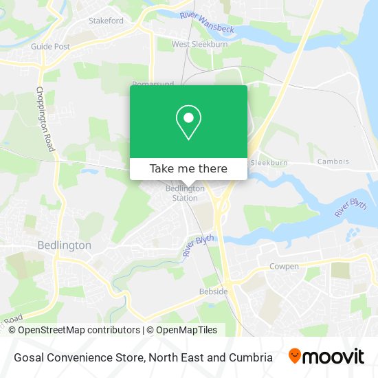 Gosal Convenience Store map