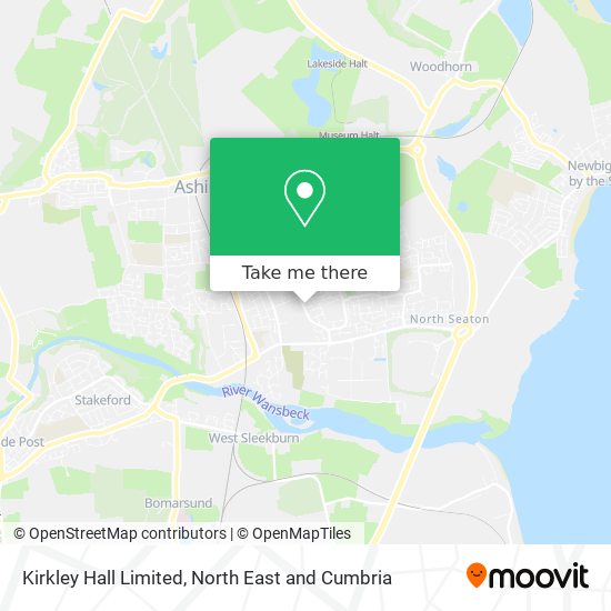 Kirkley Hall Limited map