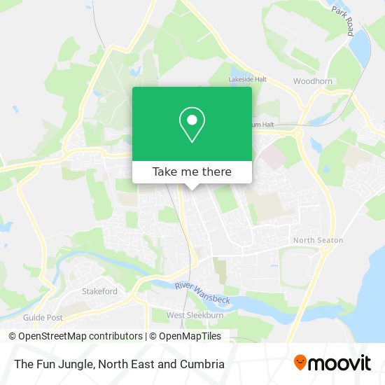 The Fun Jungle map