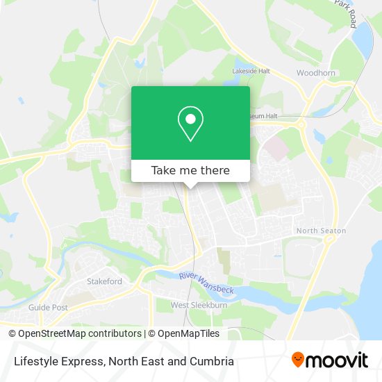 Lifestyle Express map