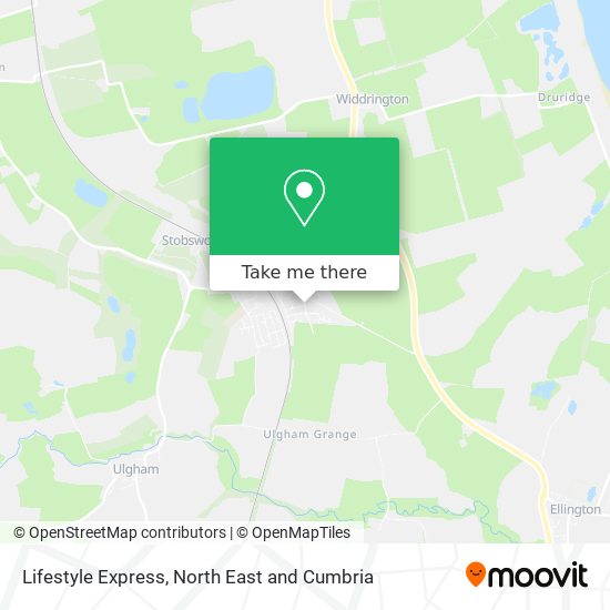 Lifestyle Express map