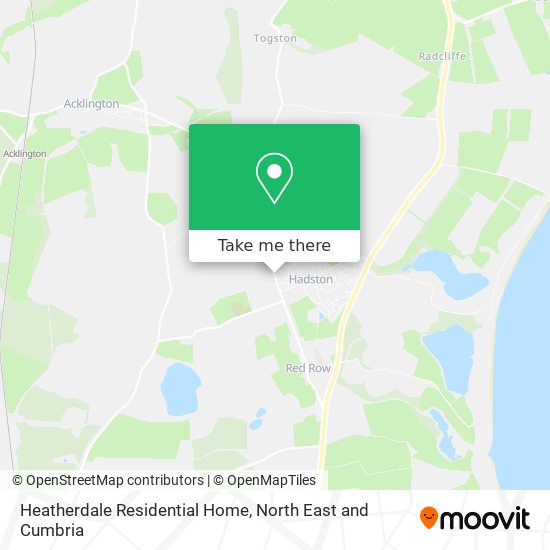 Heatherdale Residential Home map