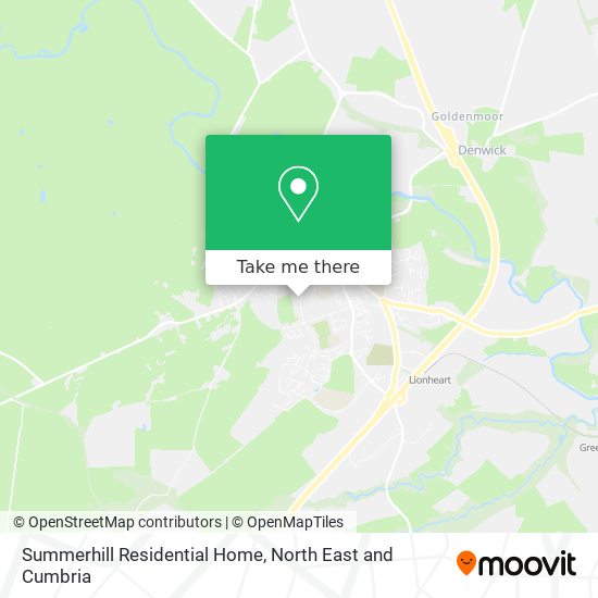 Summerhill Residential Home map