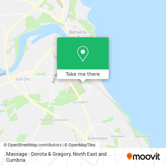 Massage - Dorota & Gregory map